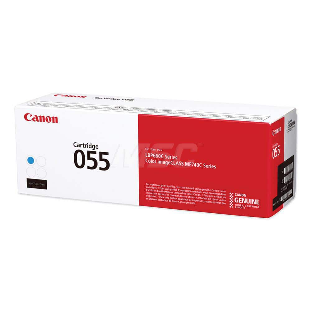 Canon - Office Machine Supplies & Accessories; Office Machine/Equipment Accessory Type: Toner Cartridge ; For Use With: Color imageCLASS MF743Cdw; CLASS MF741Cdw; CLASS MF743Cdw ; Color: Cyan - Exact Tool & Supply