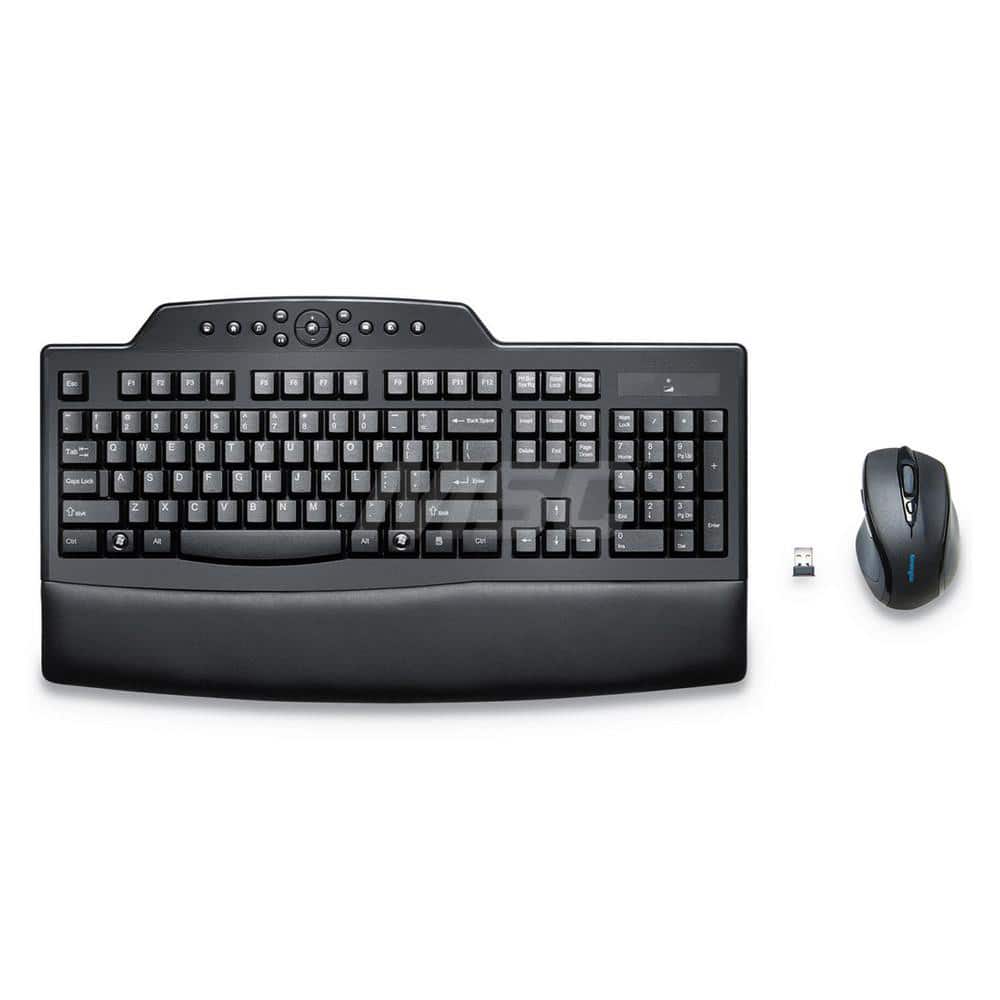 ACCO - Office Machine Supplies & Accessories; Office Machine/Equipment Accessory Type: Desktop Set ; For Use With: Windows XP; Vista; 7; 8; 10 Operating Systems ; Color: Black - Exact Tool & Supply
