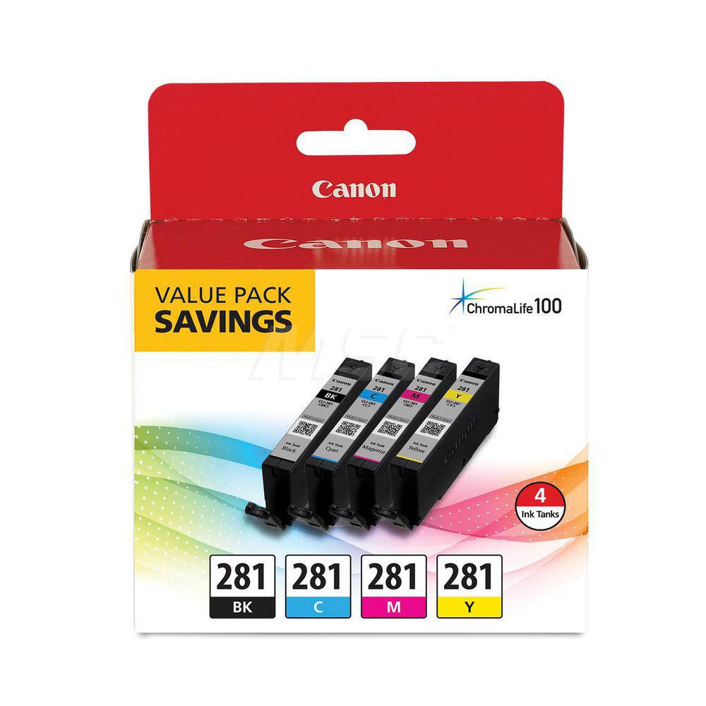 Canon - Office Machine Supplies & Accessories; Office Machine/Equipment Accessory Type: Ink ; For Use With: PIXMA TS9120 Gray Wireless; PIXMA TS6220 White Wireless; PIXMA TS8320 Black; PIXMA TS8120 Black Wireless; PIXMA TS9120 Gold Wireless; PIXMA TS8320 - Exact Tool & Supply