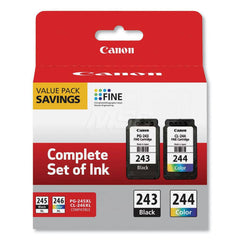Canon - Office Machine Supplies & Accessories; Office Machine/Equipment Accessory Type: Pigment/Color Ink Pack Combo ; For Use With: PIXMA MG3020 Gray Wireless Photo All-in-One Inkjet Printer; PIXMA MX492 Black Wireless; PIXMA MG2525 Photo All-in-One Ink - Exact Tool & Supply