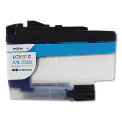 Brother - Office Machine Supplies & Accessories; Office Machine/Equipment Accessory Type: Ink Cartridge ; For Use With: MFC-J5845DW; MFC-J5845DW XL; MFC-J5945DW; MFC-J6545DW; MFC-J6545DW XL; MFC-J6945DW ; Color: Cyan - Exact Tool & Supply
