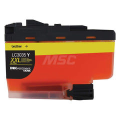 Brother - Office Machine Supplies & Accessories; Office Machine/Equipment Accessory Type: Ink Cartridge ; For Use With: MFC-J995DW; MFC-J995DW XL; MFC-J805DW; MFC-J805DW XL; MFC-J815DW XL ; Color: Yellow - Exact Tool & Supply