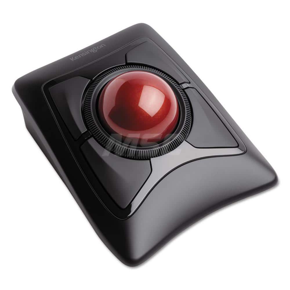 ACCO - Office Machine Supplies & Accessories; Office Machine/Equipment Accessory Type: Wireless Trackball ; For Use With: Computer ; Color: Black - Exact Tool & Supply