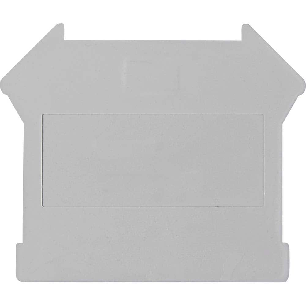Automation Systems Interconnect - Terminal Block Accessories; Accessory Type: End Cover ; For Use With: UK3N; UK5N; UK6N; UK10N - Exact Tool & Supply
