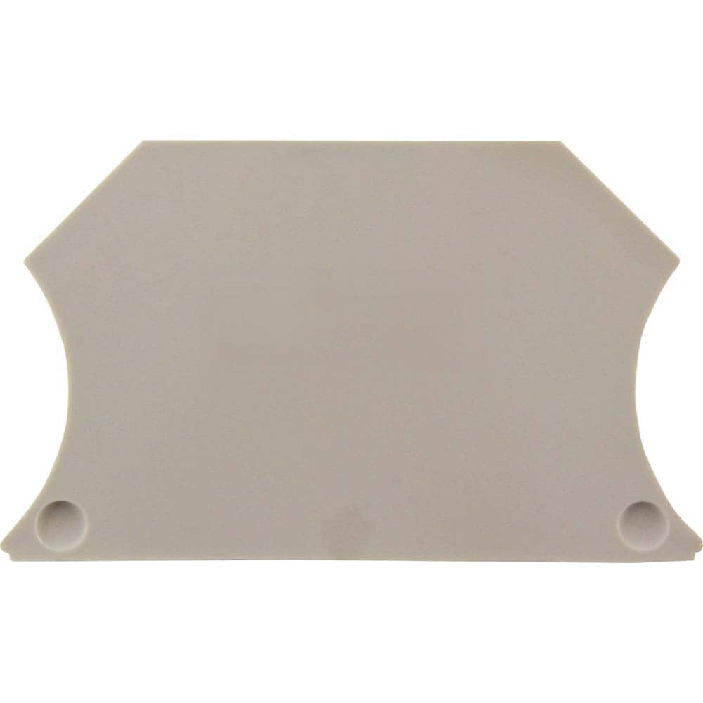 Automation Systems Interconnect - Terminal Block Accessories; Accessory Type: End Cover ; For Use With: WDU2.5; WDU4 - Exact Tool & Supply