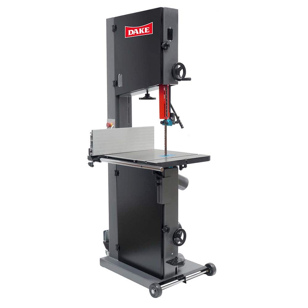 Dake - VDL-18 Variable Speed Metal & Wood Cutting Vertical Bandsaw - Exact Tool & Supply