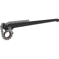 Petol - Chain & Strap Wrenches; Type: Chain Tong ; Maximum Pipe Capacity (Inch): 9 ; Chain/Strap Length: 38 (Inch); Handle Length: 27 (Inch) - Exact Tool & Supply
