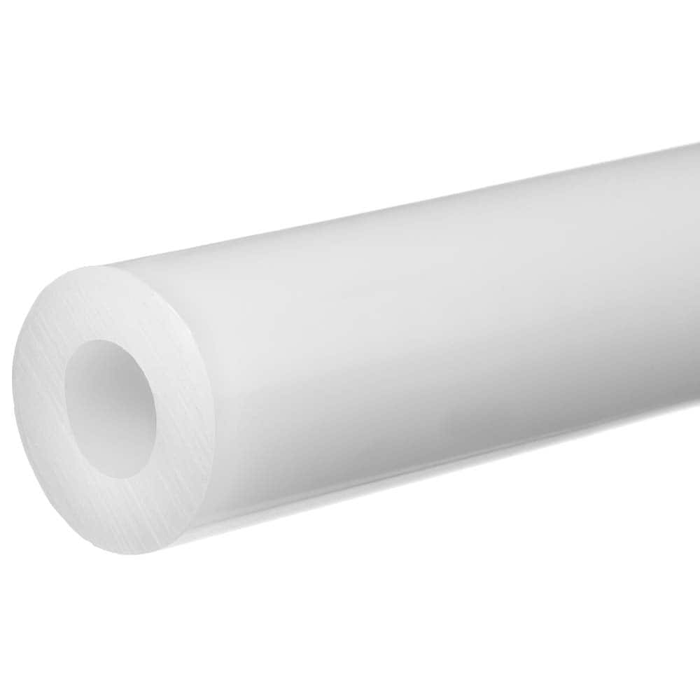 USA Sealing - Plastic, Rubber & Synthetic Tube; Inside Diameter (mm): 6.0000 ; Outside Diameter (mm): 10.0000 ; Wall Thickness (mm): 2.00 ; Material: Teflon PTFE ; Maximum Working Pressure (psi): 130 ; Color: Translucent White - Exact Tool & Supply