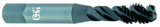 10-24 Dia. - H3 - 3 FL - HSSE - TiCN - Modified Bottoming - Spiral Flute Tap - Exact Tool & Supply