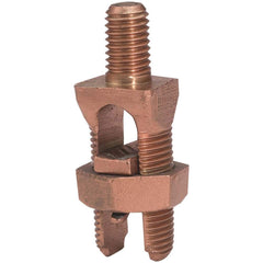 Burndy - Grounding Clamps; Clamp Type: Grounding Clamp ; Compatible Wire Size (AWG): 10-4; 10-5 ; Overall Length (Inch): 1.42 ; Overall Length (Decimal Inch): 1.42 ; Material: Leaded Bronze Alloy ; Standards Met: EU RoHS Indicator; RoHS EX Compliant; UL - Exact Tool & Supply