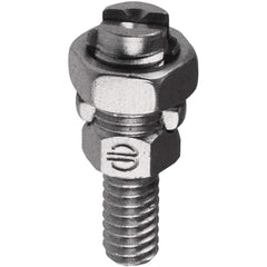 Burndy - Grounding Clamps; Clamp Type: Grounding Clamp ; Compatible Rod Diameter (Inch): 1 ; Compatible Wire Size (AWG): 8-2 ; Overall Length (Inch): 1-1/2 ; Overall Length (Decimal Inch): 1-1/2 ; Material: Leaded Bronze Alloy - Exact Tool & Supply