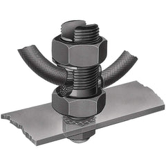Burndy - Grounding Clamps; Clamp Type: Grounding Clamp ; Compatible Wire Size (AWG): 10-4; 10-5 ; Overall Length (Inch): 1.42 ; Overall Length (Decimal Inch): 1.42 ; Material: Leaded Bronze Alloy ; Standards Met: EU RoHS Indicator; RoHS EX Compliant; UL - Exact Tool & Supply