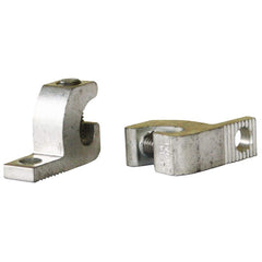 Burndy - Grounding Clamps; Clamp Type: Grounding Clamp ; Compatible Wire Size (AWG): 14-4 ; Overall Length (Inch): 1.07 ; Overall Length (Decimal Inch): 1.07 ; Material: Aluminum ; Standards Met: EU RoHS Indicator; RoHS EX Compliant; UL 467; UL Listed Di - Exact Tool & Supply
