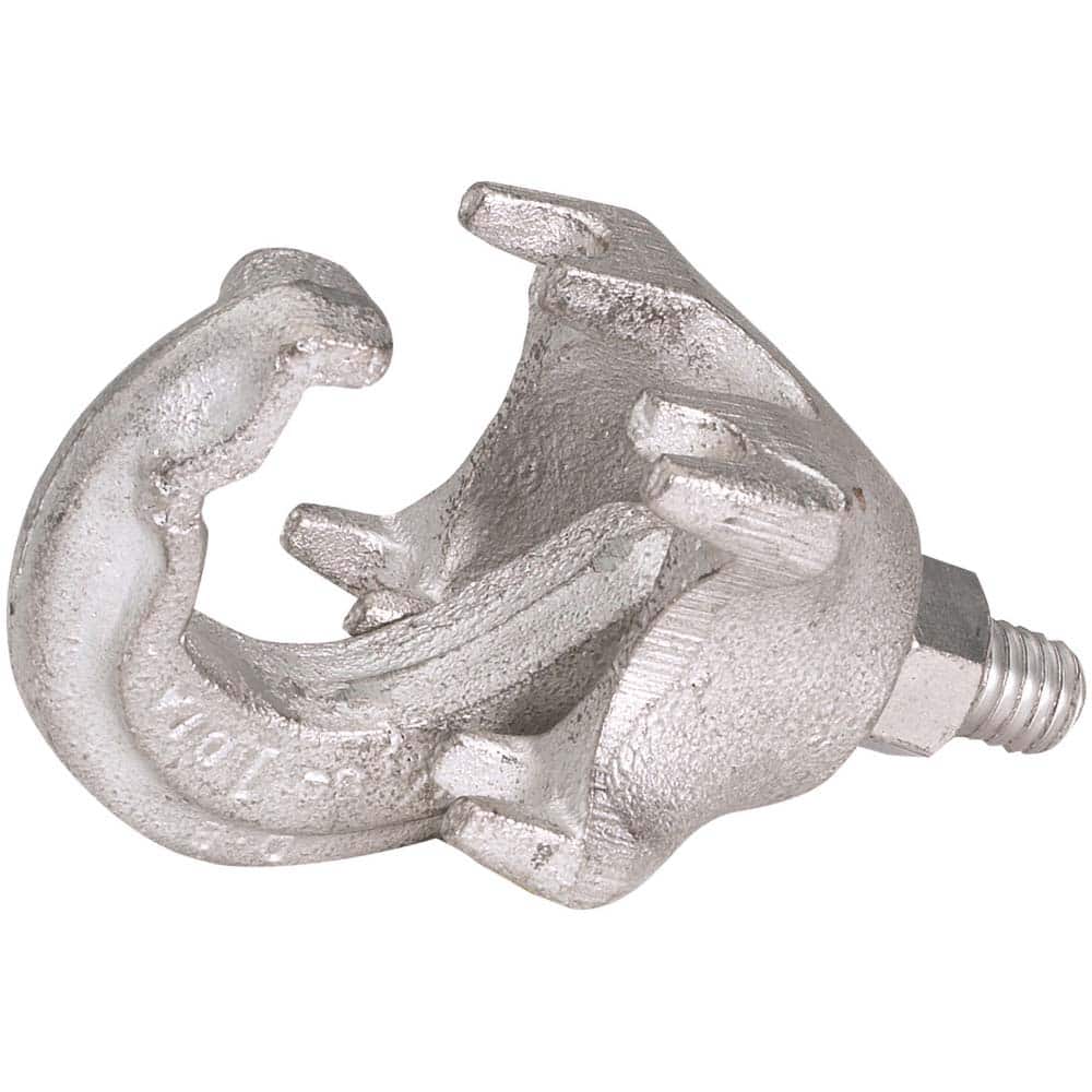 Burndy - Grounding Clamps; Clamp Type: Grounding Clamp ; Compatible Rod Diameter (Inch): 3/8-1 ; Minimum Compatible Pipe Size (Inch): 1/2 ; Maximum Compatible Pipe Size (Inch): 7/8 ; Compatible Wire Size (AWG): 8-2 ; Overall Length (Inch): 3.14 - Exact Tool & Supply