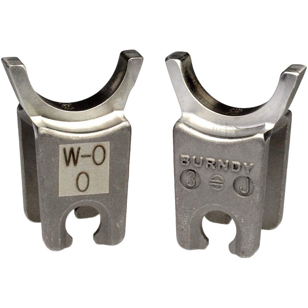 Burndy - Crimper Dies; Tool Type: W-Die ; Size: 1/8" ; Color: Green ; For Use With: MD6; MD7 Mechanical; Y500CTHS Hydraulic; PAT600 and PATMD Battery Actuated Crimpers - Exact Tool & Supply