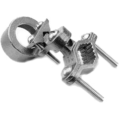 Burndy - Grounding Clamps; Clamp Type: Grounding Clamp ; Minimum Compatible Pipe Size (Inch): 1/2 ; Maximum Compatible Pipe Size (Inch): 1 ; Compatible Wire Size (AWG): 10-3/0 ; Overall Length (Inch): 2.86 ; Overall Length (Decimal Inch): 2.86 - Exact Tool & Supply