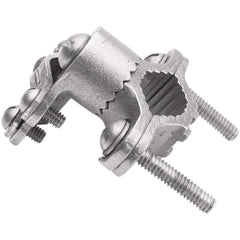 Burndy - Grounding Clamps; Clamp Type: Grounding Clamp ; Minimum Compatible Pipe Size (Inch): 1-1/4 ; Maximum Compatible Pipe Size (Inch): 2 ; Compatible Wire Size (AWG): 8-4/0 ; Overall Length (Inch): 2.65 ; Overall Length (Decimal Inch): 2.65 - Exact Tool & Supply