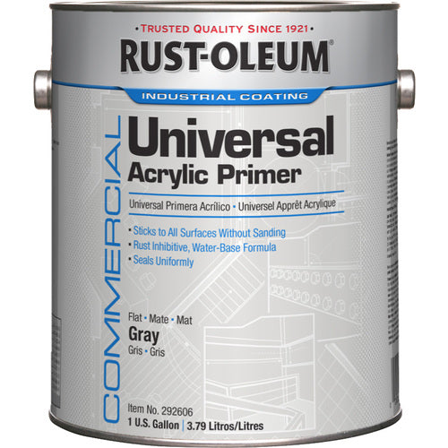 Universal Acrylic Primer Gray Primer - Exact Tool & Supply