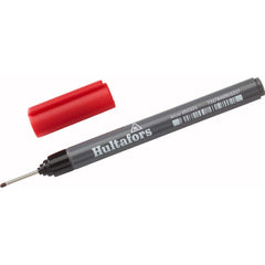 Hultafors - Markers & Paintsticks; Type: Inkhole ; Color: Red ; Ink Type: Liquid Ink ; Tip Type: Felt - Exact Tool & Supply