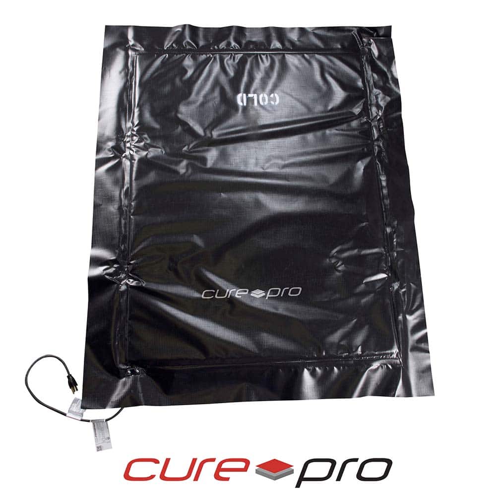 Powerblanket - Heat Blankets; Type: Electrically Heated Concrete Curing Blanket ; Shape: Rectangular ; Wattage: 250.000 ; Length (Inch): 60 ; Width (Inch): 48 ; Material: Industrial-Grade Vinyl Shell - Exact Tool & Supply