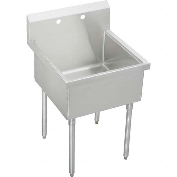 ELKAY - Stainless Steel Sinks Type: Scullery Sink Outside Length: 27 (Inch) - Exact Tool & Supply
