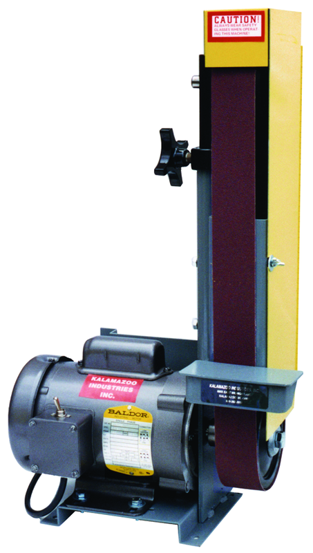 Belt Sander-with Motor - #2FSM; 2 x 48'' Belt; 1/2HP; 1PH Motor - Exact Tool & Supply