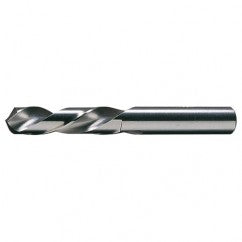 #10 LHS / LHC HSS 118 Degree Radial Point General Purpose Screw Machine Drill (LH) - Bright - Exact Tool & Supply