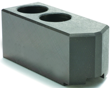 Soft Top Jaws for Power Chuck; 3-780 and 3-781 series; 8"; 3 Piece Set - Exact Tool & Supply