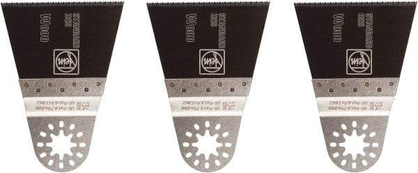 Fein - Rotary & Multi-Tool Multi-Use Saw Blade - 2-9/16" Standard E-Cut Blade, For Fein Multimaster, Wood, Drywall, Plastic Saw Blade - Exact Tool & Supply