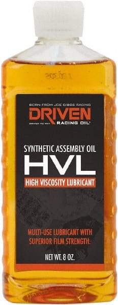 Joe Gibbs Driven Racing Oil - 8 oz Automotive Synthetic Multi-Use Lubricant - Lubricating Oil, 300°F Resistance - Exact Tool & Supply