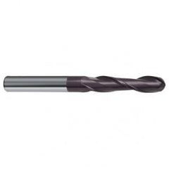 8mm Dia. - 100mm OAL - 30 Helix Firex CBD Ball Nose EM - 2 FL - Exact Tool & Supply