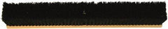 O-Cedar - 24" Combo Duty Horsehair Blend Push Broom - 3" Bristle Length, Wood Block, Threaded Handle Connection, Handle Sold Separately - Exact Tool & Supply