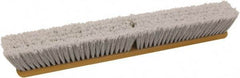 O-Cedar - 24" Fine Particle Synthetic Push Broom - 3" Bristle Length, Foam Block, Threaded Handle Connection, Handle Sold Separately - Exact Tool & Supply