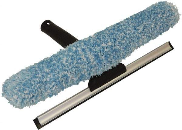 O-Cedar - 12" Window Washer/Squeegee - Threaded End, Plastic Holder - Exact Tool & Supply