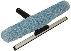 O-Cedar - 12" Window Washer/Squeegee - Threaded End, Plastic Holder - Exact Tool & Supply