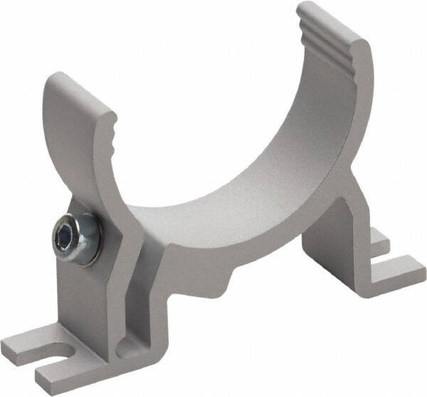 Waldmann Lighting - Task & Machine Light Mounting Clip - Silver, For Use with Mach LED Plus 40 - Exact Tool & Supply