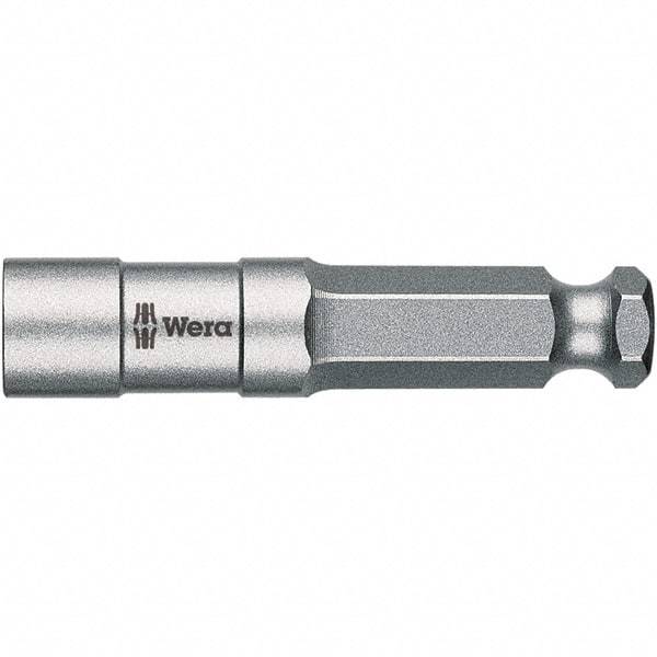 Wera - 5/16" Bit Holder - 7/16" Hex Drive, 2-1/2" OAL - Exact Tool & Supply
