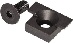 Raptor Workholding - 2 Piece Vise Jaw Plate - Steel, 1/2" Long - Exact Tool & Supply