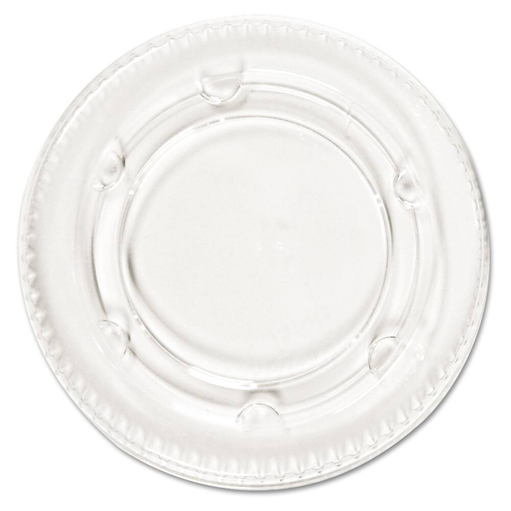 Bunn - Paper & Plastic Cups, Plates, Bowls & Utensils; Breakroom Accessory Type: Portion Cup Lids ; Breakroom Accessory Description: Cup Lids-Portion Cup ; Color: Clear - Exact Tool & Supply