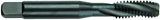 10-24 Dia. - GH3 - 3 FL - Premium HSS - Black Oxide Semi Bottoming Spiral FL Tap - Exact Tool & Supply