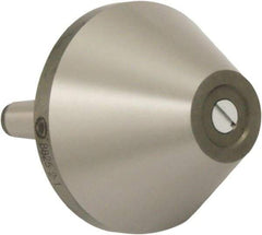 Bison - MT6 Morse Taper Shank, 292mm Head Diam, Live Center - 1,000 Max RPM, 180mm Point Diam, 4.21" Point Len, 4,410 Lb Max Workpc, Bull Nose Point - Exact Tool & Supply