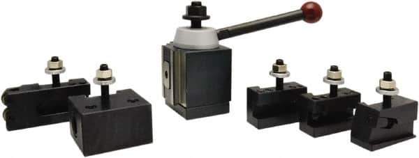 Value Collection - Tool Post & Holder Sets Series: BXA Lathe Swing (Inch): 10 to 15 - Exact Tool & Supply
