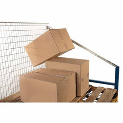 Folding Guard - Temporary Structure Parts & Accessories Type: Qwik Fence Pallet Rack Backing Width (Inch): 1-1/2 - Exact Tool & Supply