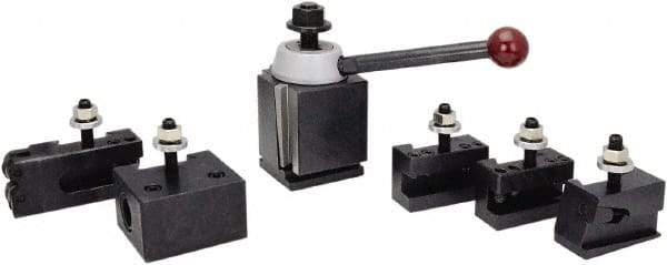 Value Collection - Tool Post & Holder Sets Series: CA Lathe Swing (Inch): 14 to 20 - Exact Tool & Supply