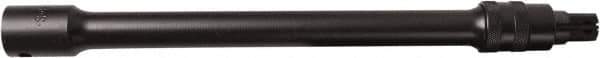 SK - 1/2" Drive Impact Locking Socket Extension - 10" OAL, Black Finish - Exact Tool & Supply