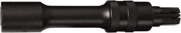 SK - 3/8" Drive Impact Locking Socket Extension - 6" OAL, Black Finish - Exact Tool & Supply