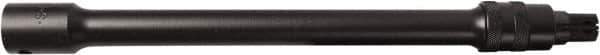 SK - 3/8" Drive Impact Locking Socket Extension - 12" OAL, Black Finish - Exact Tool & Supply