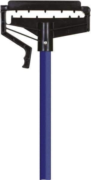 O-Cedar - 60" Standard Fiberglass Quick Connect Mop Handle - 1" Handle Diam, 1 to 5" Wet Mop Head Band, Use with Wet Mops - Exact Tool & Supply