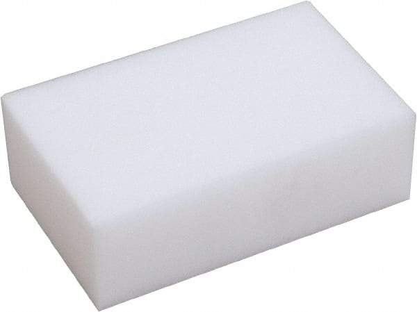 O-Cedar - 4-1/2" Long x 2-3/4" Wide x 1-1/2" Thick Eraser - Light-Duty, White - Exact Tool & Supply