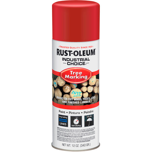MC1800 Wet/Dry Tree Marking Paint-Red Spray Paint - Exact Tool & Supply